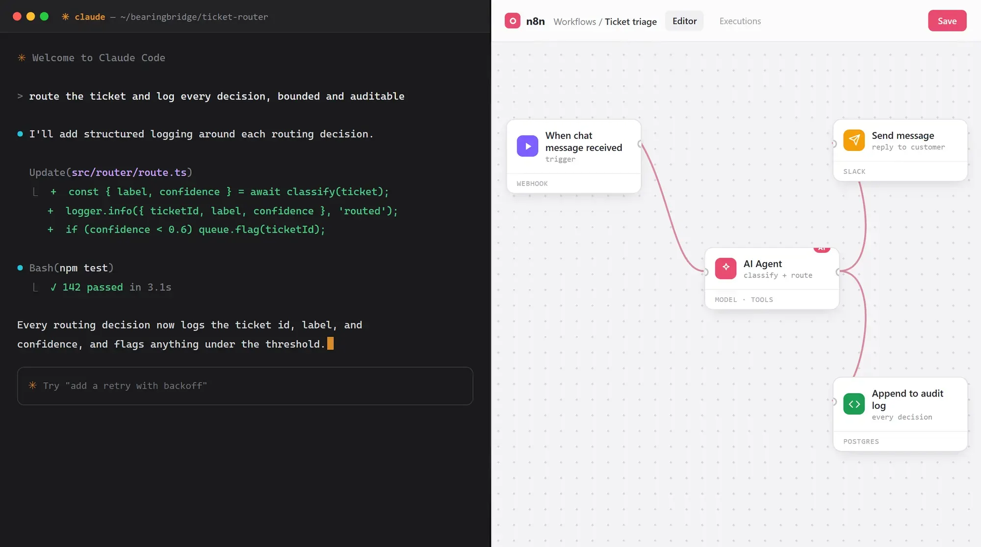Code or platform? The question after the POC